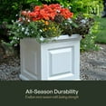 thumbnail image 8 of Mayne Cranbrook Square Planter, Choose Size, 8 of 10