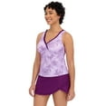 thumbnail image 2 of ZeroXposur Women’s 2 Piece Ruffle Tankini Set, 2 of 4