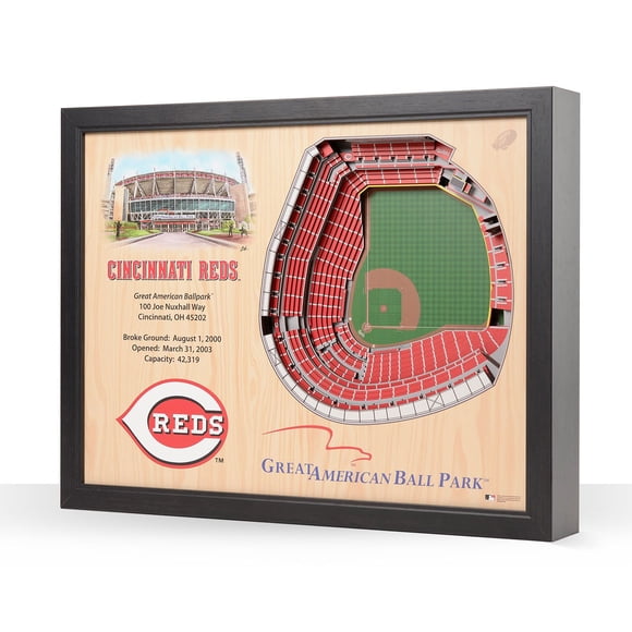 YouTheFan MLB 25-Layer Stadium View 3D Wall Art