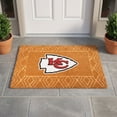 thumbnail image 2 of Logo Brands Kansas City Chiefs Coir Outdoor Mat, 2 of 3