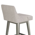 thumbnail image 19 of HH2 Home Upholstered Tapered Back Wood Adjustable Height Swivel Bar Stool, 19 of 19