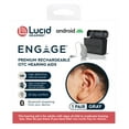 thumbnail image 5 of Lucid Hearing OTC Rechargeable Engage Behind-the-Ear Hearing Aids, Gray, 5 of 9