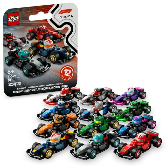 LEGO F1 Collectible Race Cars Building Kit, 29 pc.