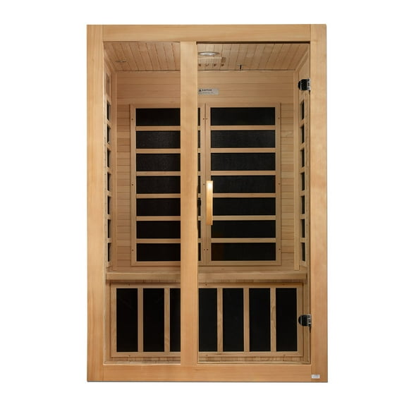 Maxxus Dynamic Series 2-Person Infrared Sauna with Red Light Therapy (6209)