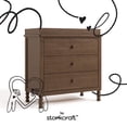 thumbnail image 8 of Storkcraft Rio 3 Drawer Chest with Removable Changing Topper, Choose Color, 8 of 9