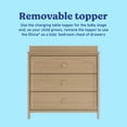thumbnail image 5 of Graco Olivia 3 Drawer Chest with Topper, Choose Color, 5 of 9