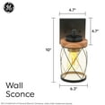 thumbnail image 3 of GE Glenwillow Black Farm House Decorative Fixture Collection, 3 of 7