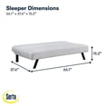 thumbnail image 3 of Serta Dakota Convertible Sofa, 3 of 10