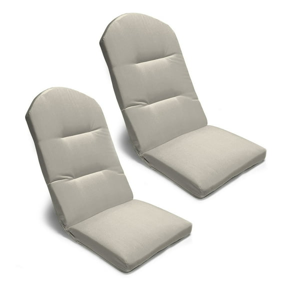 Sunbrella 20" x 45.5" Polywood Adirondack Outdoor Chair Cushions, Set of 2