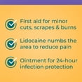 thumbnail image 5 of Neosporin + Lidocaine Pain Relief Triple Antibiotic Ointment, 1 oz +(2).5oz., 5 of 6