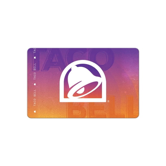 Taco Bell $25 Email Delivery Gift Card
