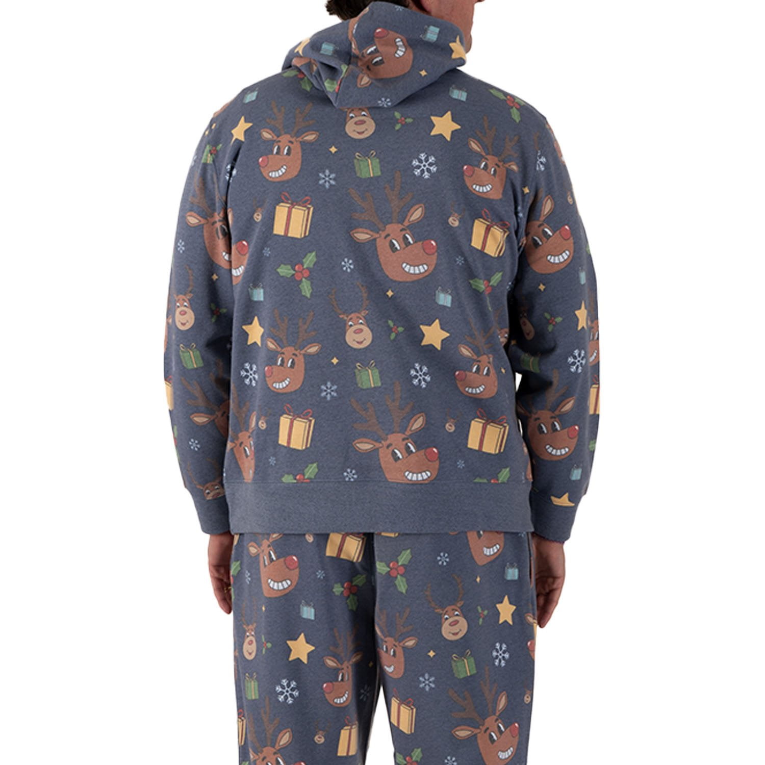 alound FLEECE SET UP Lサイズ Dec. 25th Men's Holiday Fleece 2-Piece Hoodie & Jogger Set