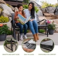 thumbnail image 3 of Lifetime Weather-Resistant Glider Bench, 3 of 12