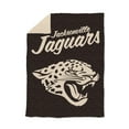 thumbnail image 1 of Logo Brands Jacksonville Jaguars Luxe Dreams Throw, 60" x 80", 1 of 6