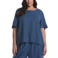 thumbnail image 5 of Rafaella Women's Linen Blend Top, 5 of 9