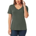 thumbnail image 1 of Member's Mark Women's Short Sleeve V-Neck Tee, 1 of 4