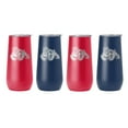 thumbnail image 1 of NCAA 10 oz. x 4 pk. Insulated Tumblers with Lids, 1 of 5