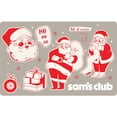 thumbnail image 1 of Sam's Club Santa Holiday Gift Card, Various Amounts, 1 of 1
