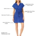 thumbnail image 5 of Anne Cole Shirt Dress Cover Up, 5 of 6