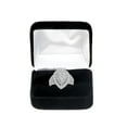thumbnail image 6 of 4.00 CT. T.W. Round Cut Double Halo Diamond Ring in 14K Gold, 6 of 8