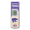 thumbnail image 1 of YouTheFan Kansas State Wildcats 6"x19" 3D Stadium View Banner, 1 of 6