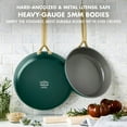 thumbnail image 6 of GreenPan GP5 2-Piece Healthy Ceramic Fry Pan Set, 6 of 10