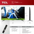 thumbnail image 3 of TCL 75" Class Q Class 4K QLED HDR Smart TV with Google TV - 75Q570G, 3 of 17