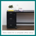 thumbnail image 13 of Hirsh 18" Deep 3 Drawer Mobile Letter Width Vertical File Cabinet, 13 of 18