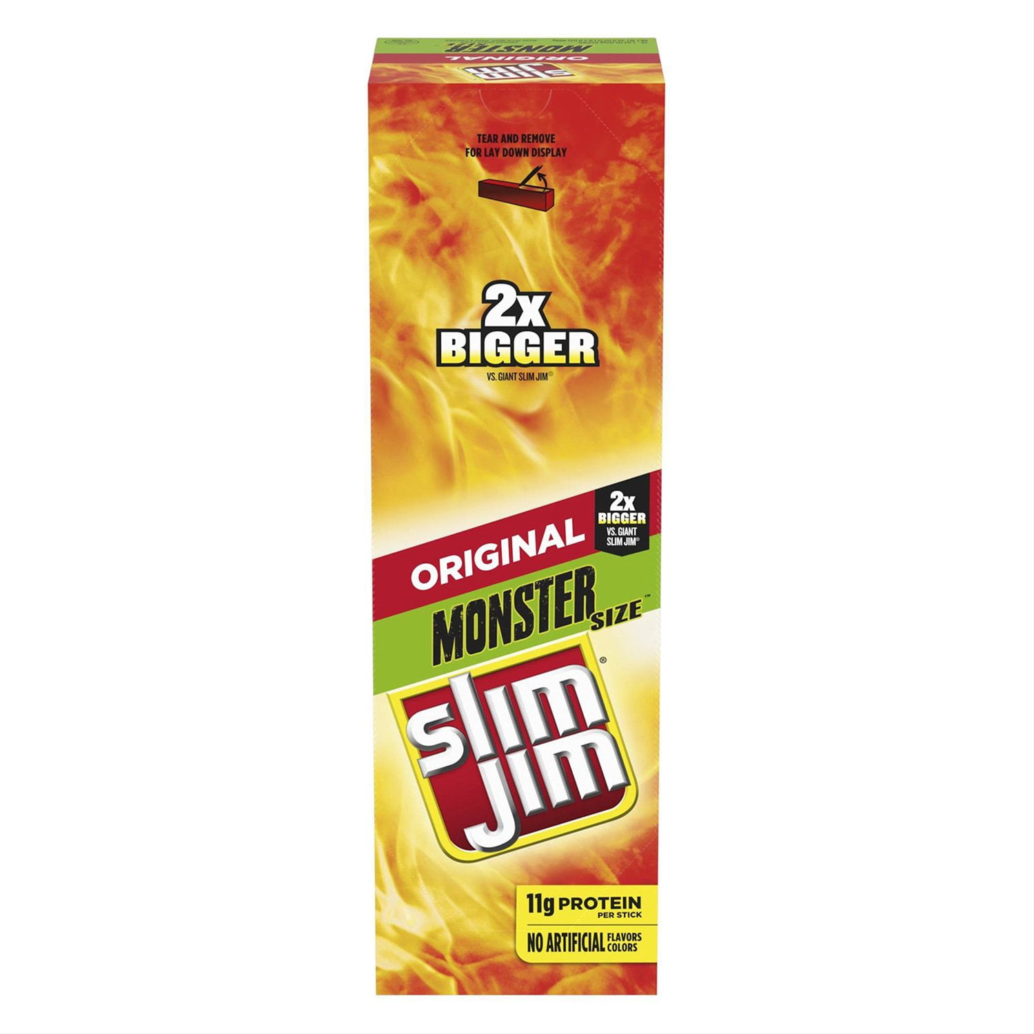 ますち　JITBOX4 +slim6個 Slim Jim Original, Monster Size, 18 ct. - Samsclub.com