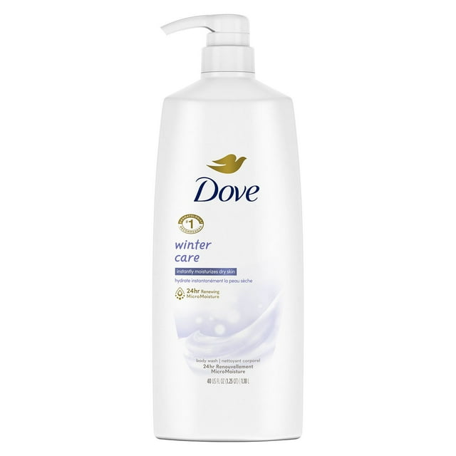 Dove Winter Care Body Wash with Pump, 40 fl. oz.