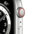 thumbnail image 2 of Apple Watch Series 6 Stainless Steel Case with Sport Band 44mm GPS + Cellular (Choose Color), 2 of 8