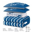 thumbnail image 5 of Logo Brands Detroit Lions Bed-In-A-Bag Set, 5 of 5