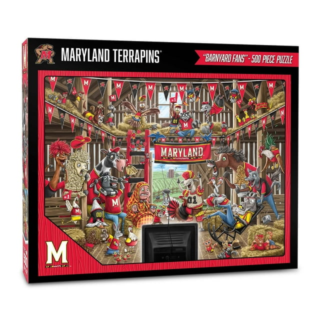 YouTheFan NCAA Barnyard Fans 500pc Puzzle