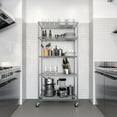 thumbnail image 10 of Seville Classics UltraDurable 5-Tier NSF Steel Shelving, 36" W x 24" D x 76" H, 10 of 15