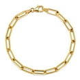 thumbnail image 1 of Paperclip Chain Bracelet in 14K Gold, 1 of 5