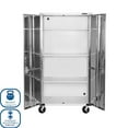 thumbnail image 5 of Seville Classics UltraHD® 6-Piece Steel Garage Cabinet Storage Set With Height Adjustable Workbench, 12 Feet Wide, 5 of 16