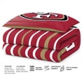 thumbnail image 5 of Logo Brands San Francisco 49ers Twin/Twin XL Comforter Set, 5 of 5