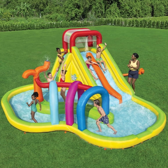 H2OGO! Spray Bay Kids Inflatable Mega Water Park