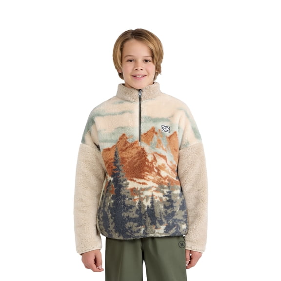 Hurley Big Boys Mountain Sherpa Half-Zip