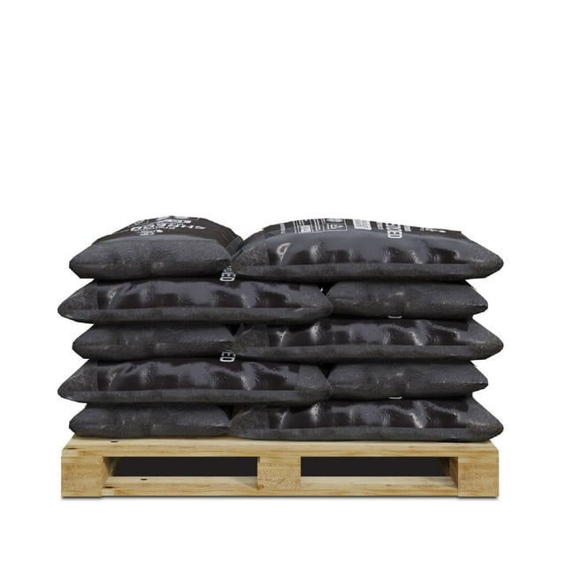 Member's Mark Shredded Rubber Mulch Pallet, Assorted Colors & 25/1.5 cu. ft. Bags