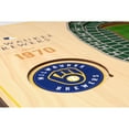 thumbnail image 4 of YouTheFan MLB 5-Layer Stadium View 3D Wall Art, Assorted Teams, 4 of 5