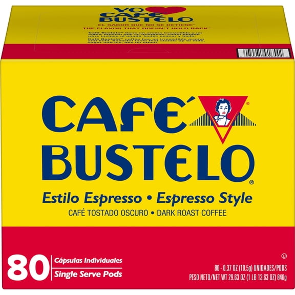 Café Bustelo K-Cup Pods, Espresso, 80 ct.