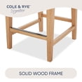 thumbnail image 6 of Cole & Rye Set of 2 Signature Fabric Counter Stool, 6 of 10