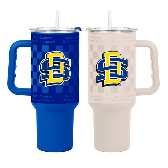 Logo Brands South Dakota State Jackrabbits 40 oz. Stainless Steel Tumbler Set