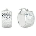 thumbnail image 4 of Huggie Hoop Earrings in 14K Gold, 4 of 4