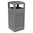 thumbnail image 1 of Commercial Zone Square Waste Container with Dome Lid, 42 Gal, Choose Color, 1 of 3