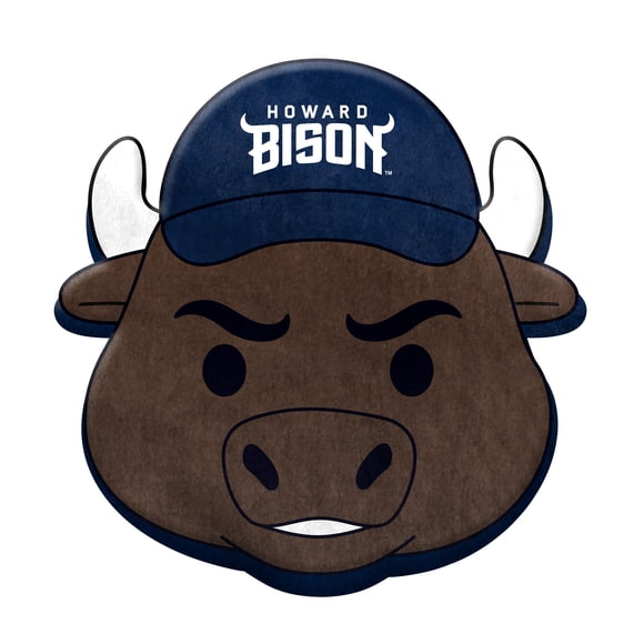 Logo Brands Howard Bison Puff Pillow
