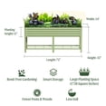 thumbnail image 2 of Vego Garden Elevated Garden Bed - 2' x 6', 2 of 5