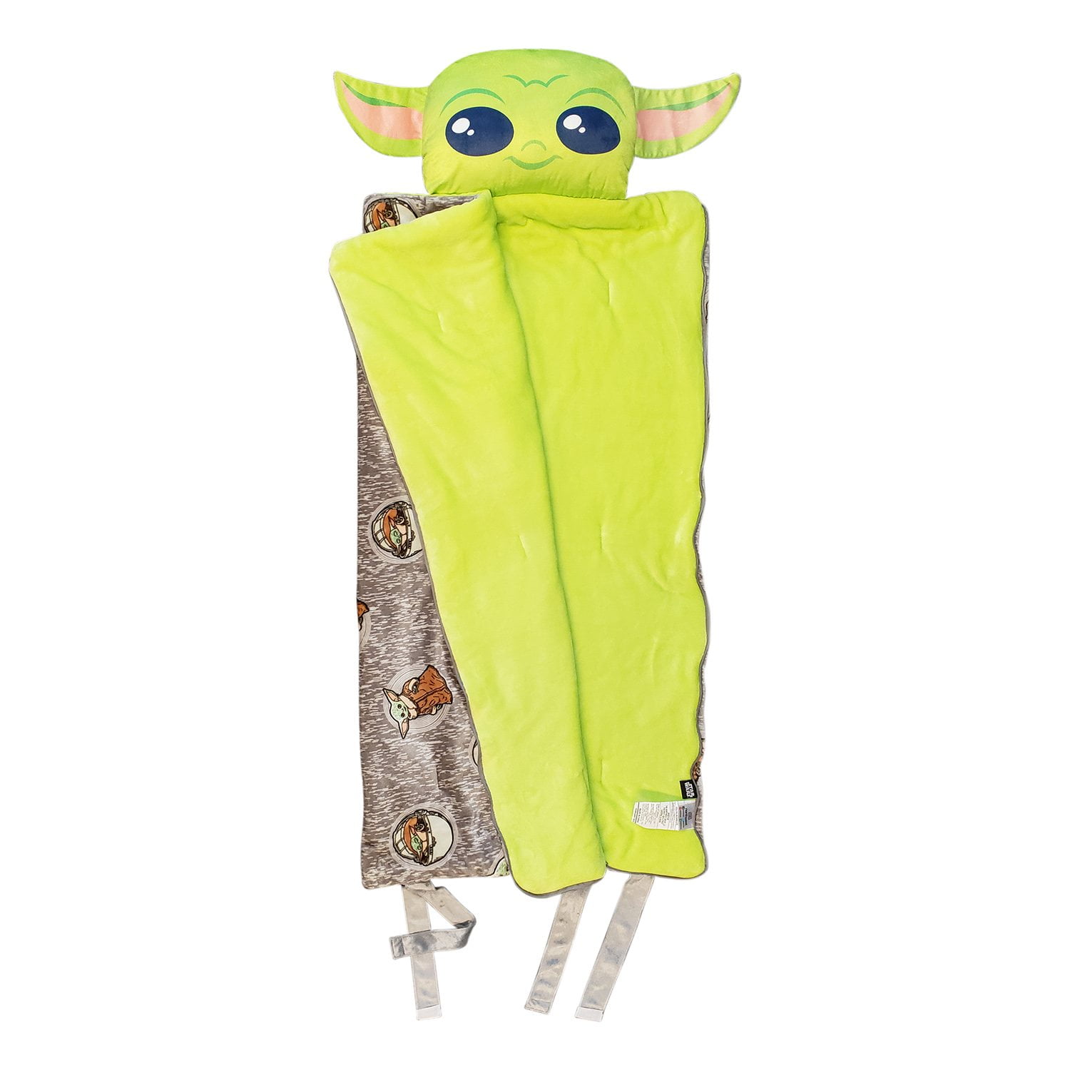 Sac De Couchage Pour Enfant Star Wars The Mandalorian – Grogu 28x56 Pouces (environ 71x142 Cm) – Neuf Sous Emballage D'origine