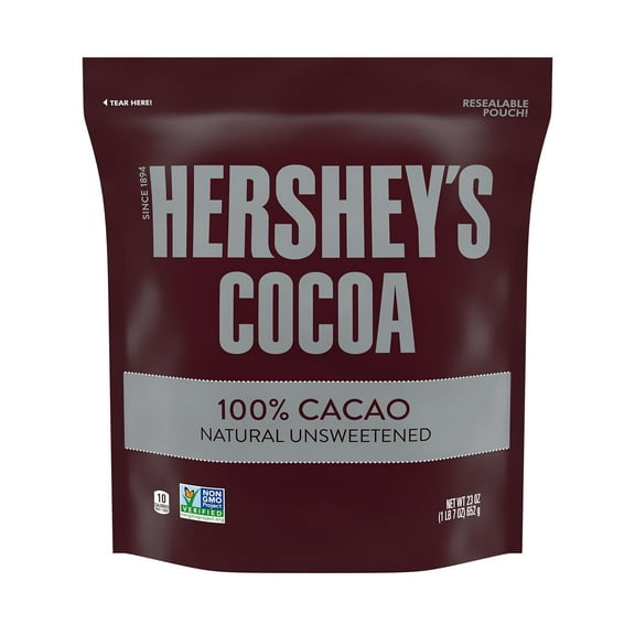 Hershey's Cocoa 100% Cacao Natural Unsweetened, 23 oz.
